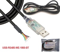 Cable Serial USB a RS485/RS422 FTDI con Conector Ethernet RJ45 de 1 Canal