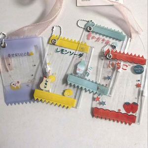 New Kpop Idol Custom Design PVC Plastic Photo Card Holder With Keychain Album Photo Card Holder With Prrotect Film - Product Image 2