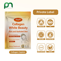 Compléments alimentaires de beauté anti-âge et antioxydants pour blanchir la peau, marque privée OEM, 90 comprimés de collagène hydrolysé de qualité supérieure
