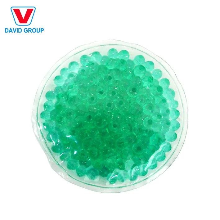 Hot Selling Round Shape Hot Cold Gel Pad Reusable Hot Cold Gel Packs Ice Gel Beads Hot Cold Pack