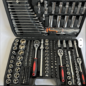216pcs <b>Mechanic</b> <b>Set</b> Portable High-Torque Wrench Kit Hard Case for Car Motorcycle Maintenance Multifunctional Carbon Steel GS SCK - Product Image 5