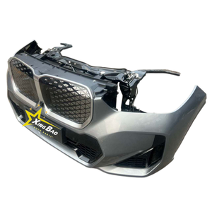 Original <b>Used</b> Front Bumper for X1 iX1 U11 U12 2023 Car Bumper With Radiator with Tank frame with <b>electronic</b> fan - Product Image 4