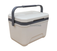 Petite glacière thermique portable pour le déjeuner et les pique-niques, glacière de camping 7qt 6L en matériau PE pour aliments, vin et canettes