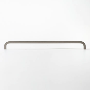 Poignée de meuble en laiton massif, finition nickel brossé, pour armoire, placard, cave à vin, tiroir de cuisine, commode, quincaillerie de bar - Product Image 1