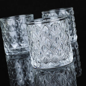 Porte-bougies en verre transparent, lanternes, pots à bougies, récipients en verre pour bougies en gros - Product Image 2