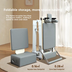 Lit de Pilates pliable en alliage d'aluminium, multifonctionnel, cinq pièces, pour usage domestique, studio de yoga, entraînement personnel - Product Image 5