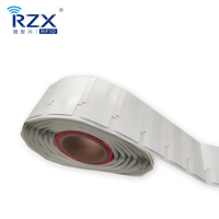 Étiquette RFID UHF flexible anti-métal Impinj Monza R6-P 860-960 MHz ISO18000-6C imprimable et étanche pour le suivi des actifs