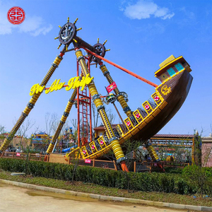 Attrezzature Classiche per Parchi Divertimento, Attrazioni per Luna Park, Giochi da Esterno, Giostre Emozionanti a Tema Nave Pirata in Vendita - Product Image 3
