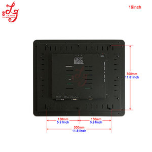 Liejiang 19 inch 3m RS232 Điện dung màn hình cảm ứng monitor19 inch chơi game màn hình Giá chơi game màn hình để bán - Product Image 5