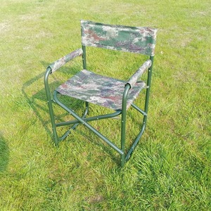 Chaise pliante d'extérieur en tissu Oxford avec structure en fer pour la plage, le camping et les conférences HZ018 830x560x460mm - Product Image 3