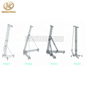Tiang Penopang Suara Sistem Pa Penyangga <span class=keywords><strong>Speaker</strong></span> <span class=keywords><strong>Array</strong></span> Jalur Menara Alumunium Truss - Product Image 1