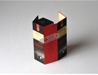 Caja de Regalo Plegable de Lujo para Whisky, Hecha a Medida, con Cierre Magnético, Grabado, Laminado Mate y Recubrimiento UV