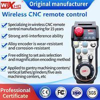 Control Remoto Inalámbrico CNC WiXHC CTWGP de 6 Ejes con Botón de Parada de Emergencia, Control Remoto Inalámbrico Portátil con 3 Botones Programables