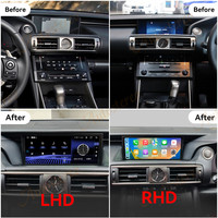 10,25 pulgadas Carplay para Lexus IS Radio de coche Multimedia Auto inalámbrico HD pantalla táctil GPS Navig Unidad Principal