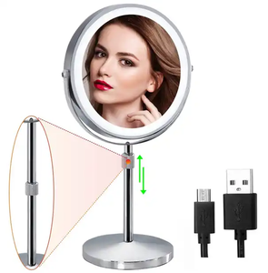 8 inch Chiều cao có thể điều chỉnh đứng dẫn ánh sáng gương - Product Image 1