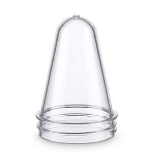 Préforme PET 56 mm pour bouteilles de boissons et d'huile FMCG, haute transparence, qualité alimentaire, fabricant et fournisseur de préformes en plastique - Product Image 1