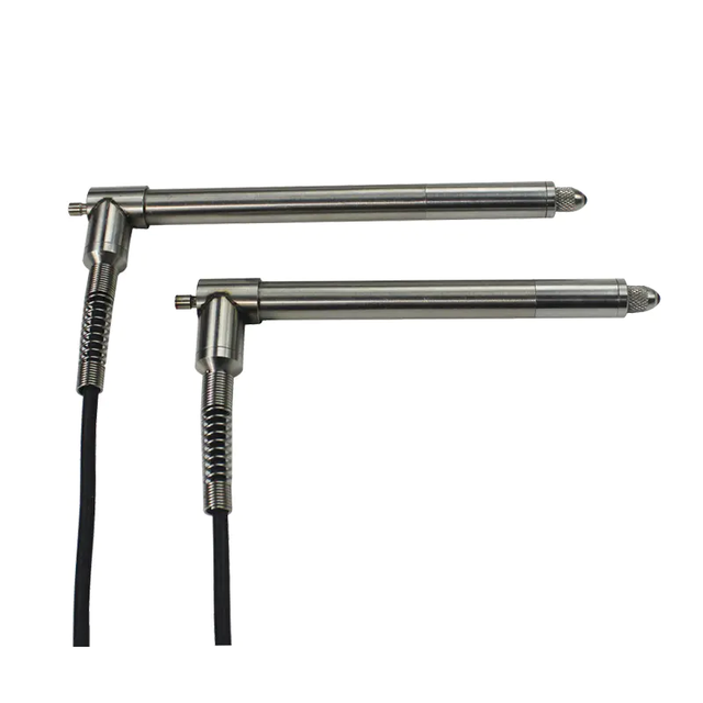 Spring Loaded LVDT8Q Pneumatic Displacement Transducer 5mm 10mm Inductive Linear Position Displacement Sensor