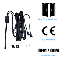 Interrupteur à capteur de mouvement double porte pour armoire et placard, contrôle centralisé 1208, 5V 12V 24V 36V, qualité 8 ans