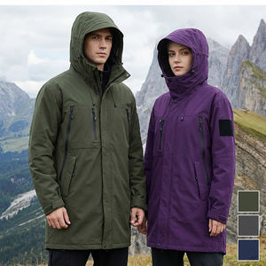 سترة متوسطة الطول مقاومة للماء وسريعة الجفاف وصديقة للبيئة، معطف واقٍ من الرياح، سترة تكتيكية متينة مقاومة للمطر، الأكثر مبيعًا - Product Image 1