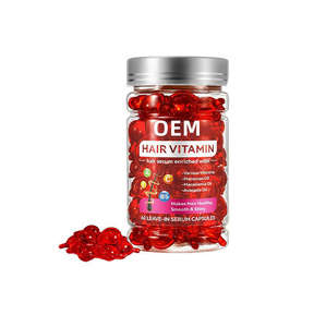 Capsule Vitaminée pour Cheveux Bio Soin Capsules Sérum Huile Essentielle avec Vitamine A E C B5 - Product Image 2