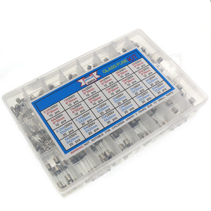 24 valeurs, 360 pièces de fusibles en verre assortis, 6*30mm, 5*20mm, 0.25A-20A, à rupture rapide, faible capacité de rupture - Product Image 4