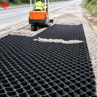 Геосетка HDPE от производителя для укрепления основания при расширении автомагистралей
