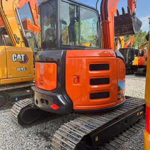 Mini pelle hydraulique japonaise d'origine Hitachi ZX55 de 5 tonnes Machine à creuser Moteur central d'occasion Boîte de vitesses PLC vente - Product Image 1