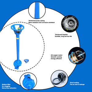 Pompe à boue verticale électrique 380V 415V 50/60Hz, anti-colmatage, avec revêtement en caoutchouc, pour boues et eaux usées, à économie d'énergie - Product Image 2