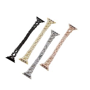 Bracelet de montre de luxe pour <span class=keywords><strong>Apple</strong></span> <span class=keywords><strong>Watch</strong></span>, bracelet pour femme, modèle tendance pour Iwatch S11 7 8 9, bracelet de remplacement - Product Image 1