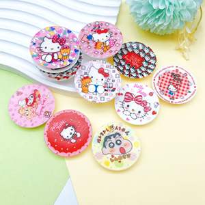 Creative KT Cat Food Charms DIY caja de basura accesorios nueva resina de dibujos animados horquilla nevera pegatina Base <span class=keywords><strong>novela</strong></span> Navidad - Product Image 3