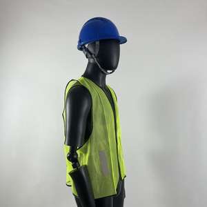 उच्च दृश्यता पॉलिएस्टर सुरक्षा चिंतनशील यातायात कार्य स्वच्छता जैकेट/चिंतनशील सुरक्षा कपड़े - Product Image 4