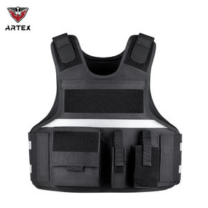 Chaleco Táctico Artex Transpirable con Sistema Molle de Liberación Rápida y Diseño con Peso para Caza, Seguridad, Deportes, Correr, Color Negro, Personalizable - Product Image 1