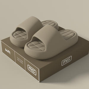 Zapatilla a cuadros con mensaje informal suave y cómoda para mujer - Product Image 6