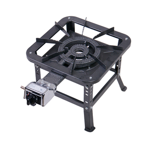 Quemadores <span class=keywords><strong>Fogon</strong></span> Wok, Estufa de <span class=keywords><strong>Gas</strong></span> LPG Portátil de un Solo Quemador, Cocina Wok Resistente para Exteriores - Product Image 2