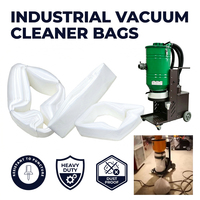 Sacs de collecte de poussière en plastique transparent sur mesure OEM, sacs de nettoyage industriels robustes en plastique pour machine à polir les sols
