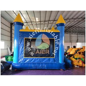Structure gonflable bleue et jaune avec toboggan, de qualité commerciale, pour enfants, idéale pour <span class=keywords><strong>les</strong></span> festivals en plein air et <span class=keywords><strong>les</strong></span> événements de jardin - Product Image 2
