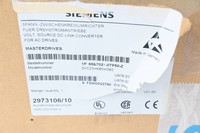 Variador de Frecuencia Masterdrives MC DCAC 6SE70210TP50Z VerJ Serie Masterdrives 0.75kW PLC