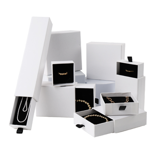 Caja de Joyería de Lujo con Logotipo Personalizado, Caja de Almacenamiento de Joyería de Alta Calidad para Collares, Pendientes y Pulseras - Product Image 2