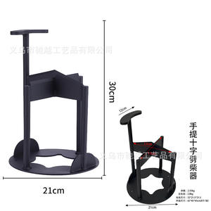Coupe-bois <span class=keywords><strong>en</strong></span> acier massif, base stable avec lame de sécurité, fendeur de bois manuel - Product Image 6