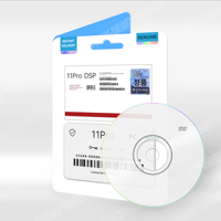 DVD Multilingüe de Win 11 Pro DSP, Activación en Línea de Win Professional Win11