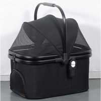 Poussettes de luxe 2 en 1 de haute qualité pour animaux de compagnie et bébé