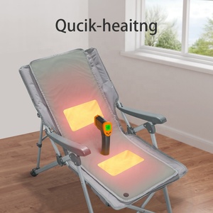 Anjuny Coussin <span class=keywords><strong>de</strong></span> stade matelassé Coussin <span class=keywords><strong>de</strong></span> siège <span class=keywords><strong>pour</strong></span> l'extérieur Tissu imperméable USB chauffant Indice IP55 <span class=keywords><strong>pour</strong></span> le camping et la chasse - Product Image 4