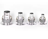 Raccord rapide Camlock en acier inoxydable haute pression WZ type D pour la connexion de tuyaux et de conduites industrielles