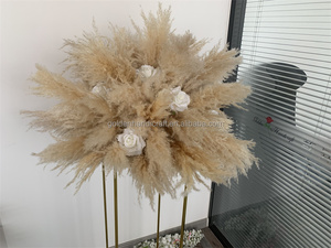 Handmade Natural Pampas <strong>Flower</strong> Ball Popular Wedding Centerpiece <strong>Table</strong> Decoration Light Brown <strong>Flower</strong> Ball Floral <strong>Arrangement</strong> - Product Image 5