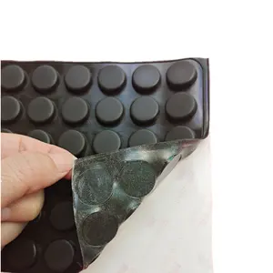 Factory Price Rubber Silicon Shock Absorber Door Anti Vibration Bumper Silicone Pads