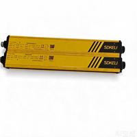 KS06 AOPD Safety Light Curtain Tipe 4 Cat.4 PL E Resolusi 18mm Jangkauan Deteksi 6m untuk Mesin Press