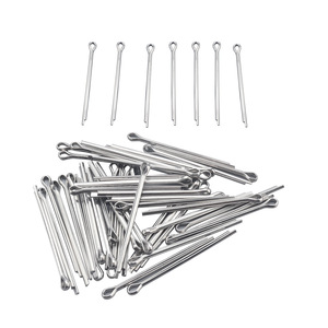 IQIHUI 150Pcs 304 Stainless Steel Cotter <b>Pin</b> 6 Sizes M1.5 To M4 General Use Safety <b>Pins</b> - Product Image 3