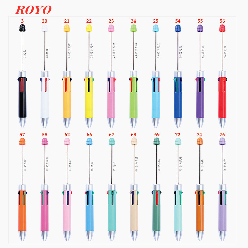 DIY Multi Color Beaded Ballpoint Pen