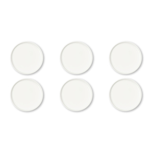 Ensemble de 6 assiettes à dessert Excelsa Nordic 20 cm Blanc - Product Image 5
