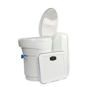 Inodoro Portátil para Camping y <span class=keywords><strong>Caravana</strong></span> CAPEXRV con Tanque de Aguas Residuales de 17.2L para Autocaravana, WC Móvil - Product Image 2